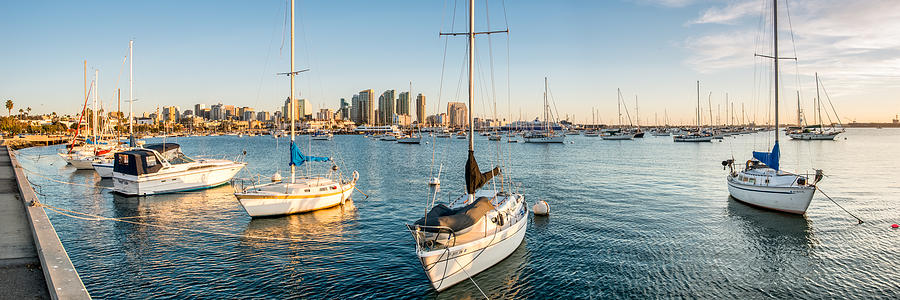 San Diego Photograph - San Diego Bay Sunset Series #3 by Josh Whalen