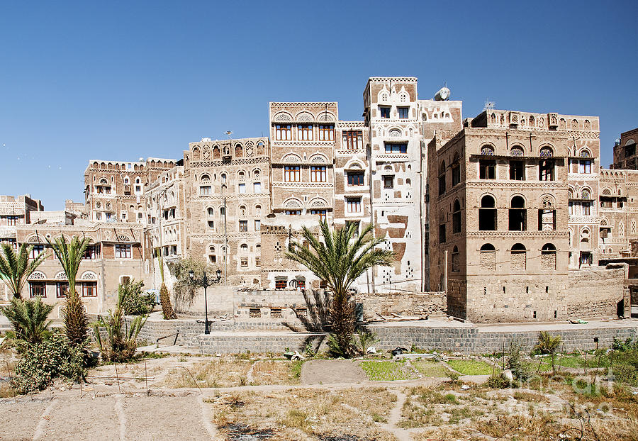 Sanaa Yemen Traditional Yemeni Architecture #3 Photograph by JM Travel Photography
