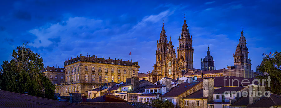 Santiago de Compostela Cathedral Galicia Spain #3 Photograph by Pablo Avanzini