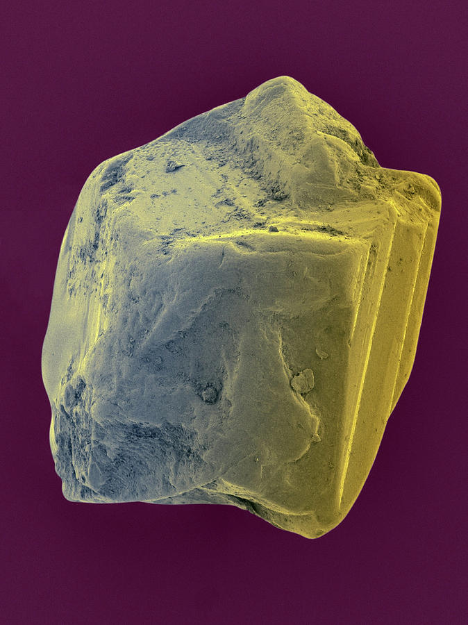 Sapphire #3 Photograph by Dennis Kunkel Microscopy/science Photo Library