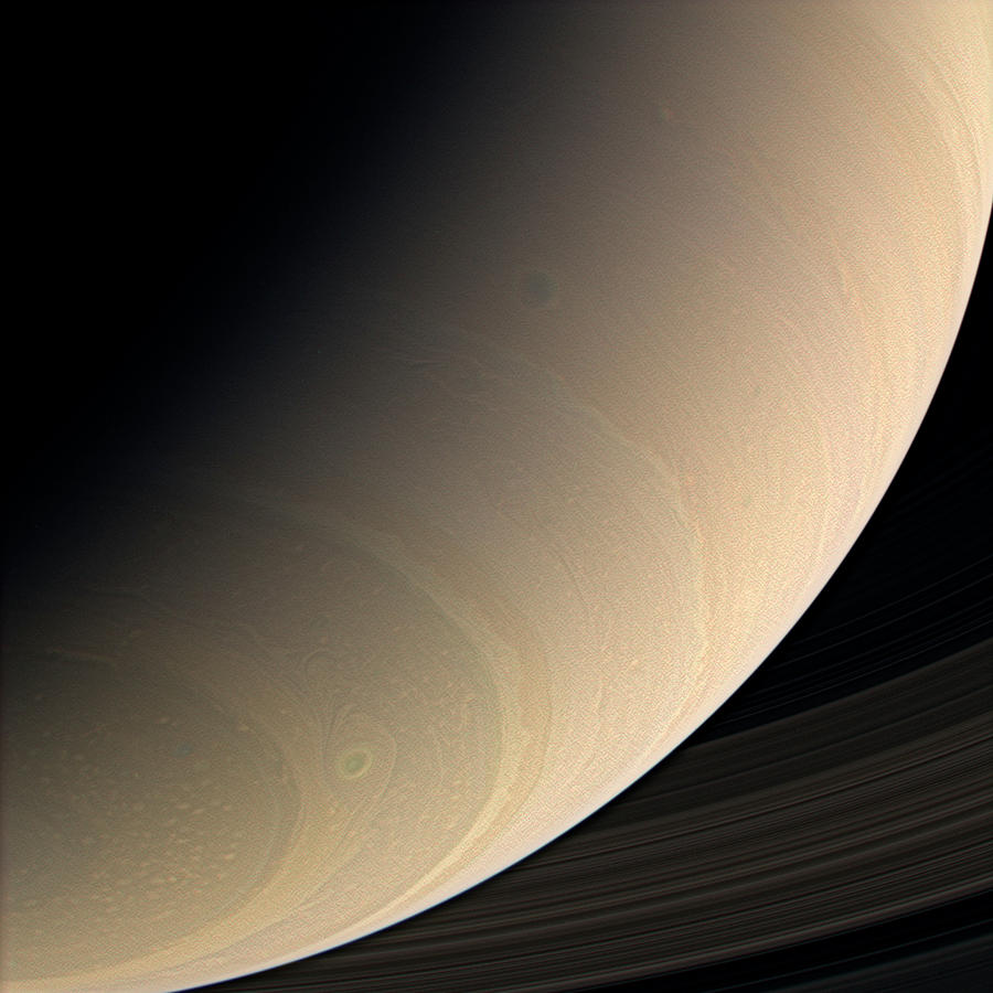 Saturn #3 Photograph by Nasa/jpl/ssi/science Photo Library