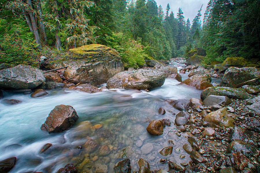 Sauk River Photograph By Bob Stevens - Fine Art America