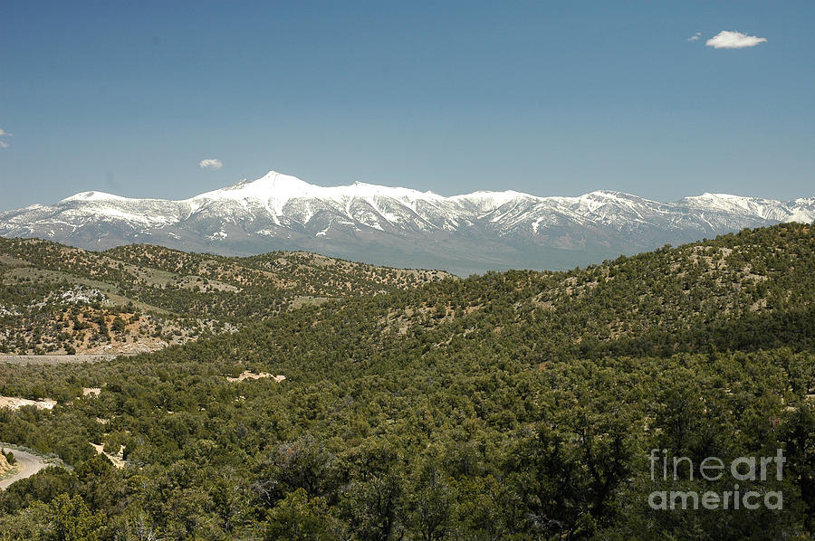 611P Schell Creek Range NV Photograph by NightVisions