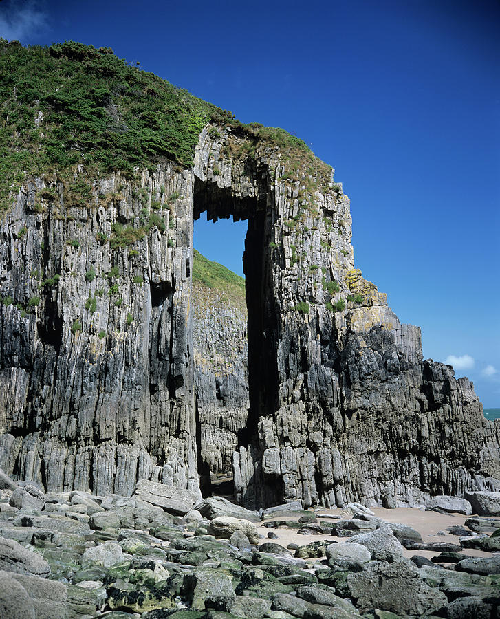 Rock Photograph - Sea Arch by Sinclair Stammers/science Photo Library Rock Photograph - Sea Arch by Sinclair Stammers/science Photo Library