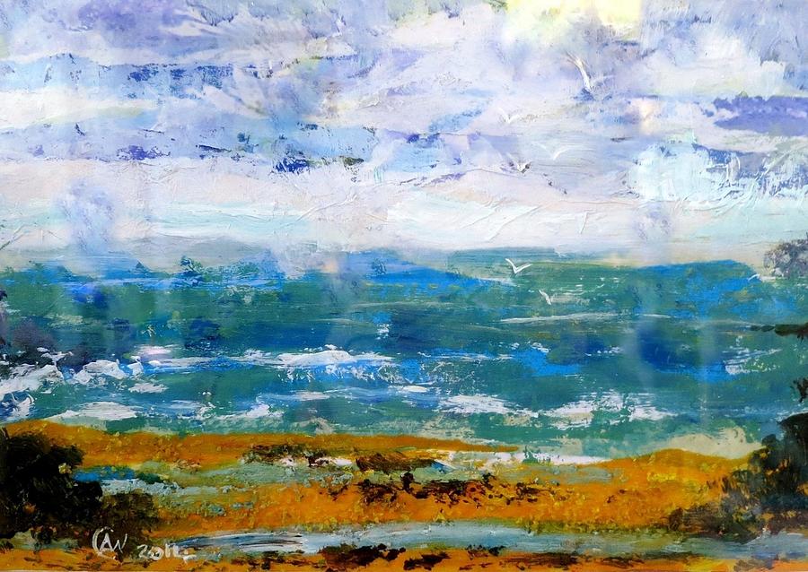 Seascape #3 Painting by Angelina Whittaker Cook