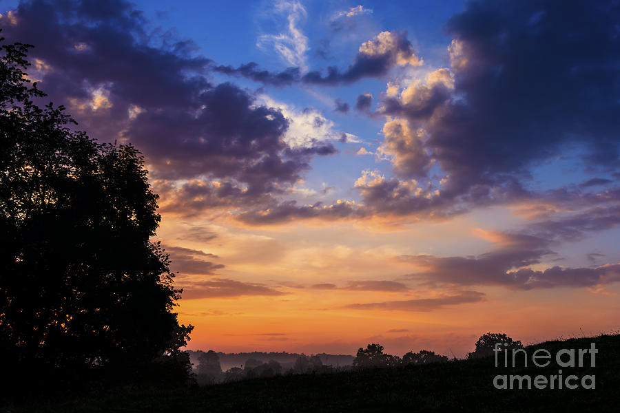 Sunrise Photograph - September Mountain Sunrise #3 by Thomas R Fletcher