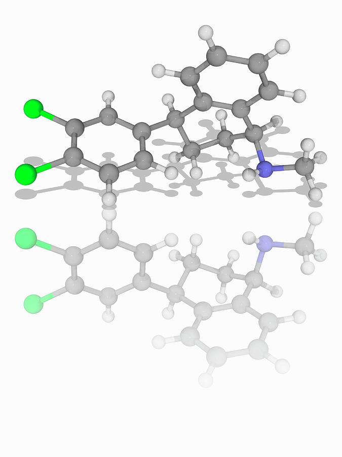 Sertraline Drug Molecule #3 Photograph by Laguna Design/science Photo Library