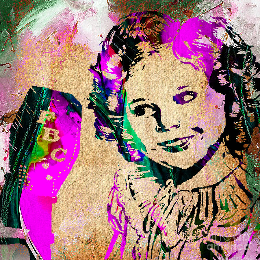 Shirley Temple Collection #3 Mixed Media by Marvin Blaine