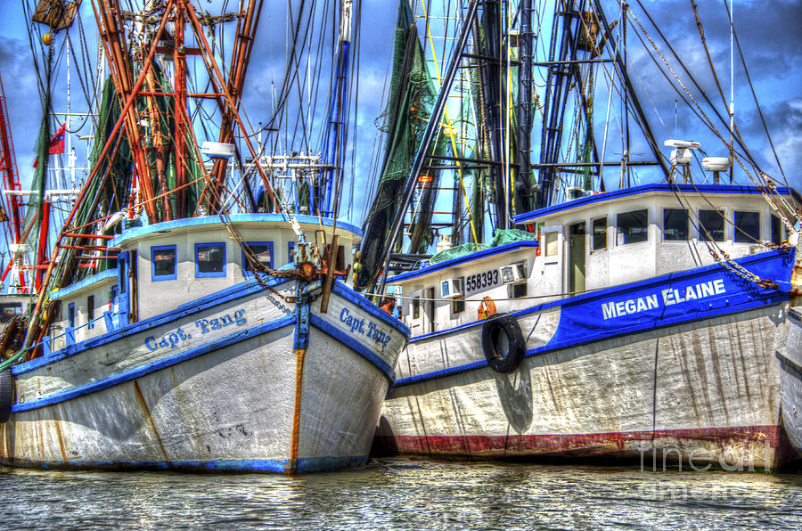 Shrimp Boats Season Photograph