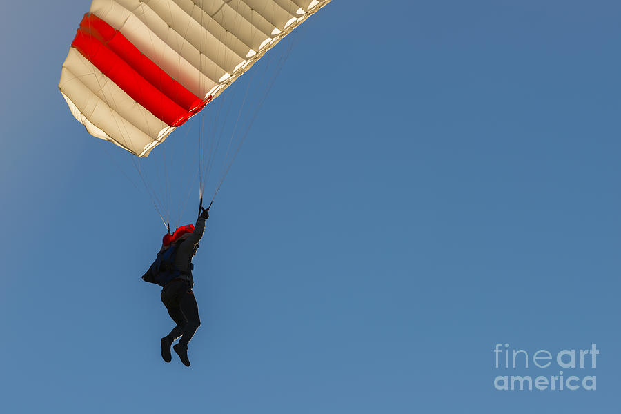 Skydivers #3 Photograph by Mats Silvan