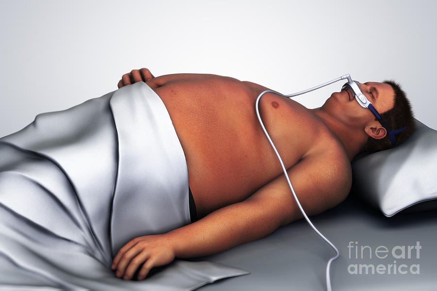 Oxygen Photograph - Sleep Apnea #3 by Science Picture Co