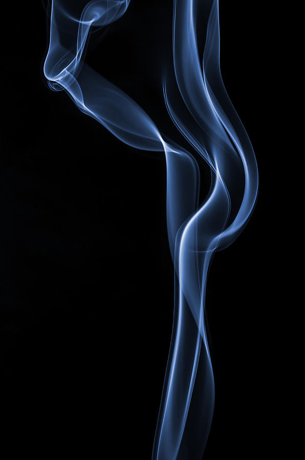 Smoke curve #3 Photograph by Paulo Goncalves