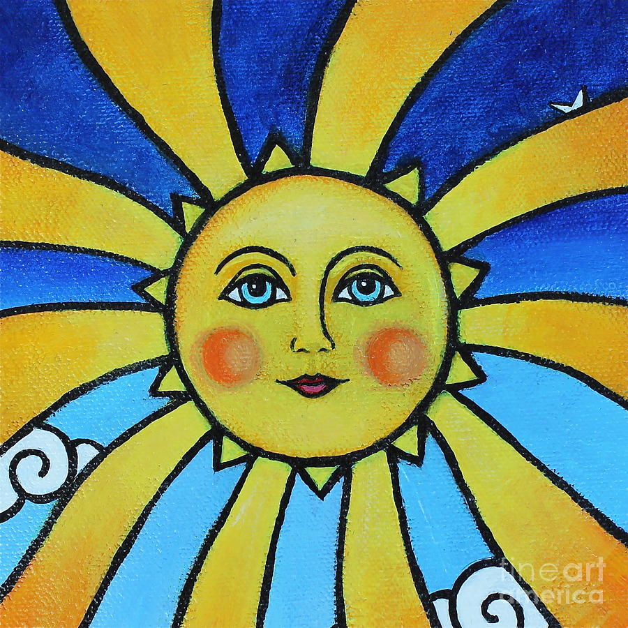 Soleil Painting - Soleil by Tricia Lesky