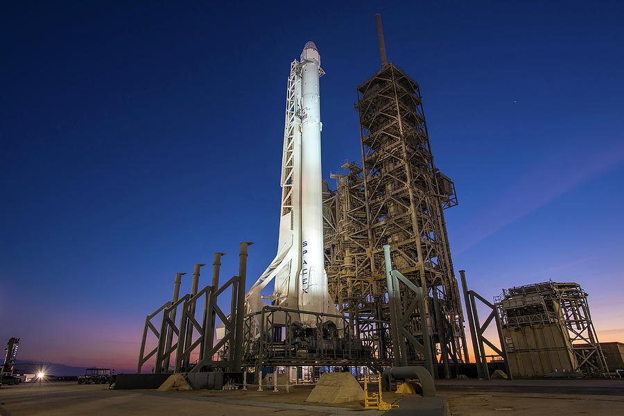 Spacex Crs-10 Launch Photograph by ***depends On Pic***/science Photo ...