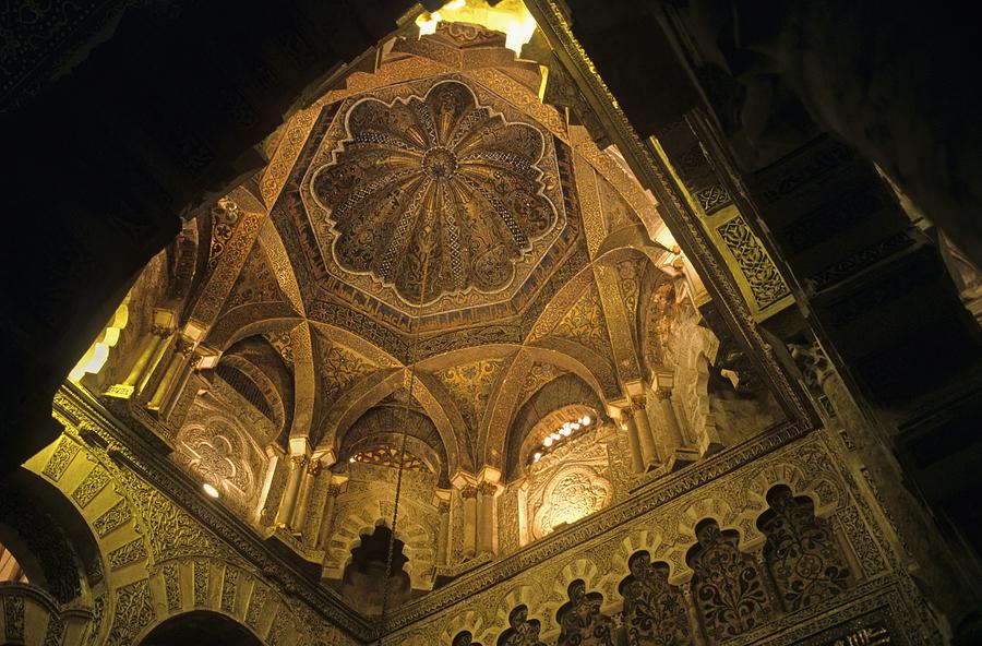Colour Photograph - Spain. Cordoba. Mezquita Mosque. Mosque #3 by Everett