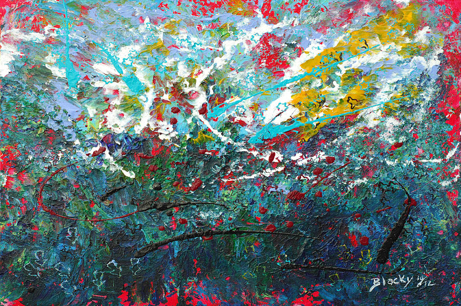 Spring Has Sprung #2 Painting by Donna Blackhall