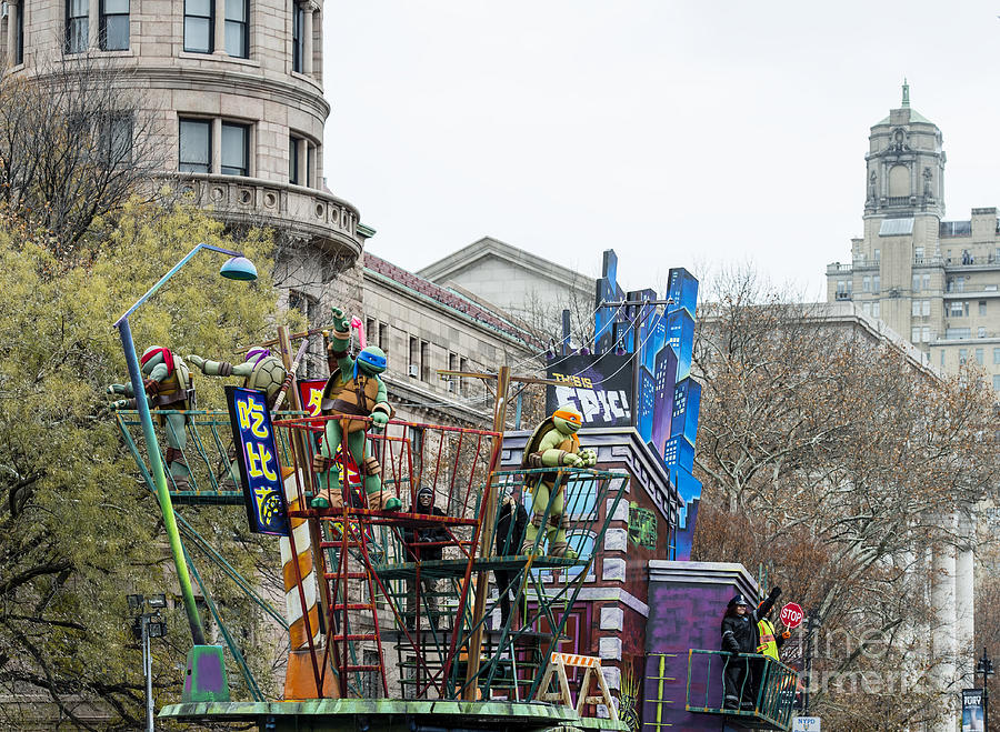 Sprout Float at Macys Thanksgiving Day Parade Photograph by David Oppenheimer