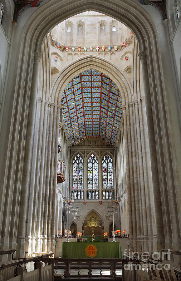 St Edmundsbury Cathedral #3 Photograph by Nicholas Burningham