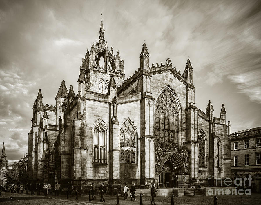 St Giles Cathedral Edinburgh #2 Photograph by Liz Leyden