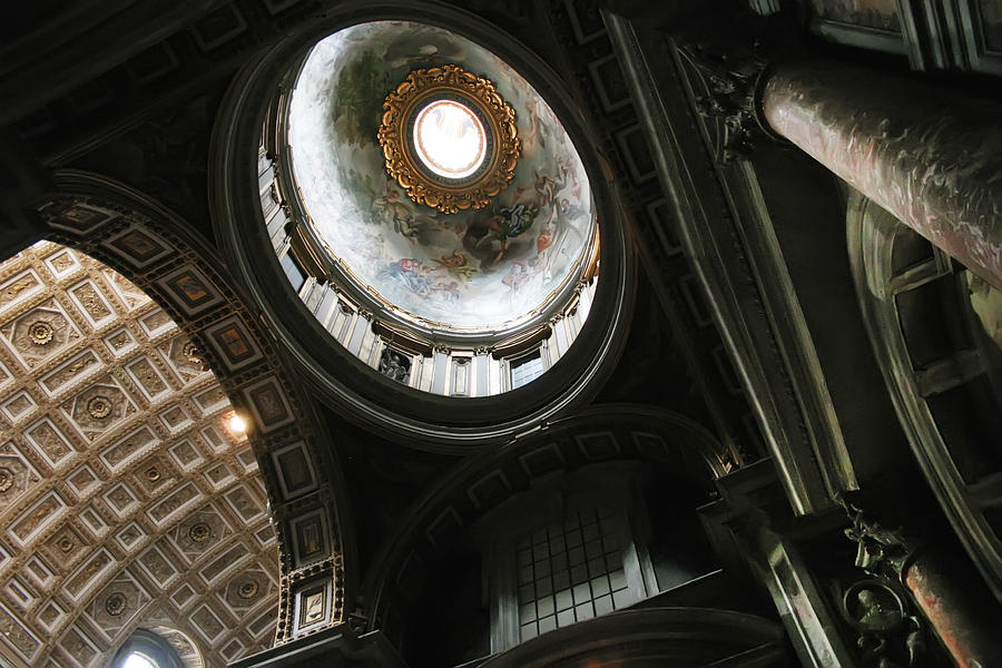 St. Peters Basilica #3 Photograph by KG Thienemann
