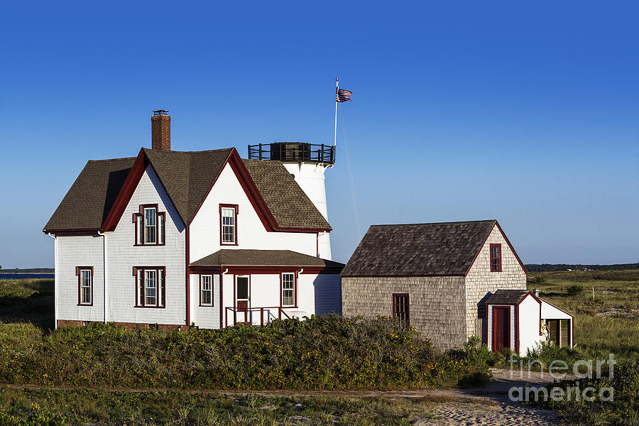 Landmark Photograph - Stage Harbor Lighthouse #3 by John Greim