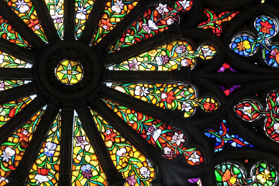 Stained Glass Detail #3 Photograph by Brent Bergherm Stained Glass Detail #3 Photograph by Brent Bergherm