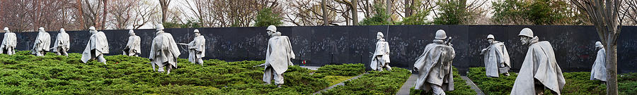 Statues Of Soldiers At A War Memorial #3 Photograph by Panoramic Images