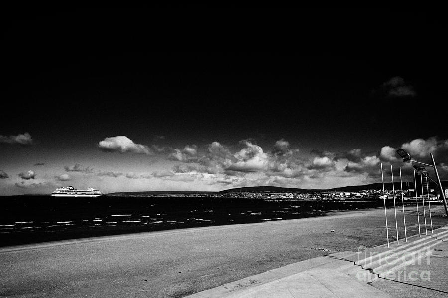 strait of magellan coastal shoreline in Punta Arenas Chile Photograph ...