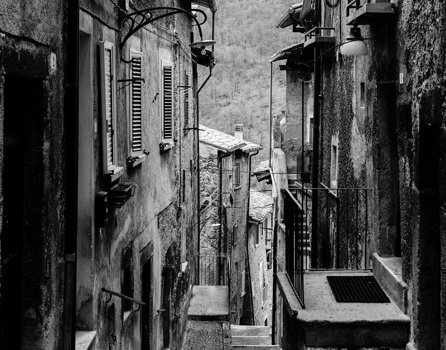 Streets of Scanno - Italy 2 Photograph by AM FineArtPrints