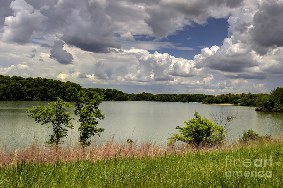 3-Summer time at Moraine View State Park Photograph by Alan Look