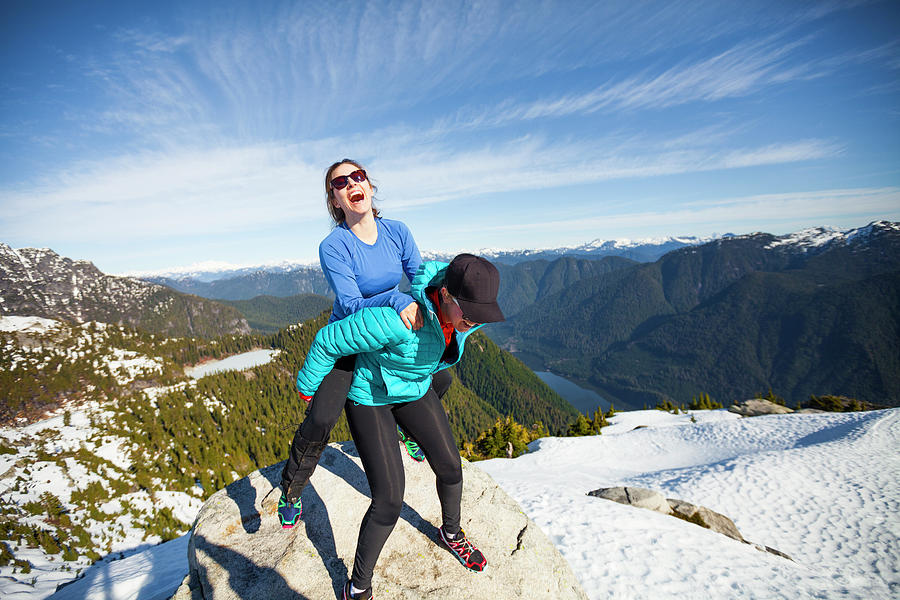 Summit Celebration Photograph by Christopher Kimmel - Fine Art America