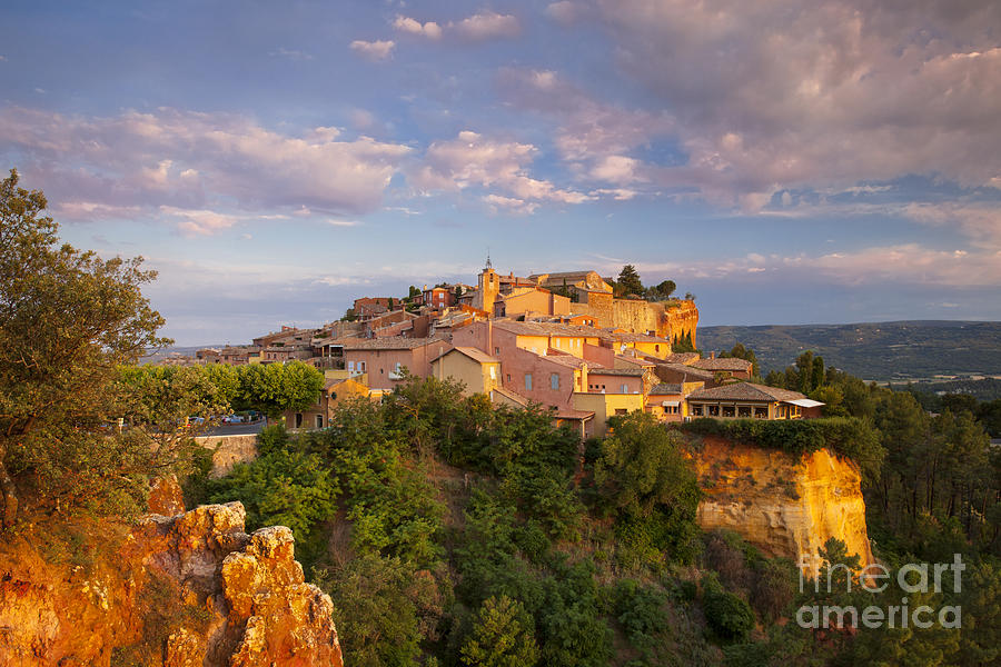 City Photograph - Sunrise over Roussillon #3 by Brian Jannsen