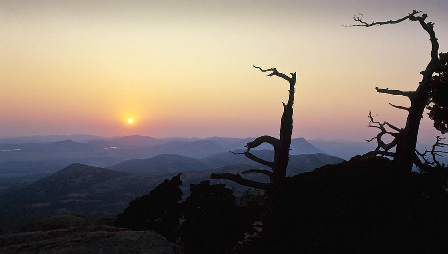 Sunset from Mt Scott #3 Photograph by Richard Smith