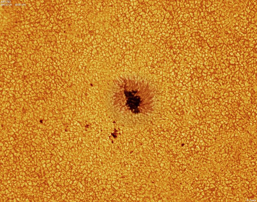 Sunspots #3 Photograph by Damian Peach
