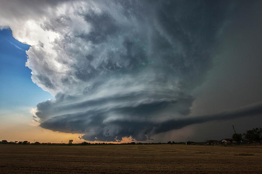 Supercell Thunderstorm Photograph By Roger Hill - Fine Art America