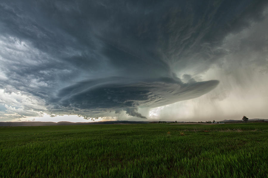 Supercell Thunderstorm Photograph by Roger Hill/science Photo Library ...