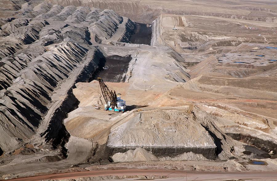 Surface Coal Mine Photograph by Jim West - Fine Art America