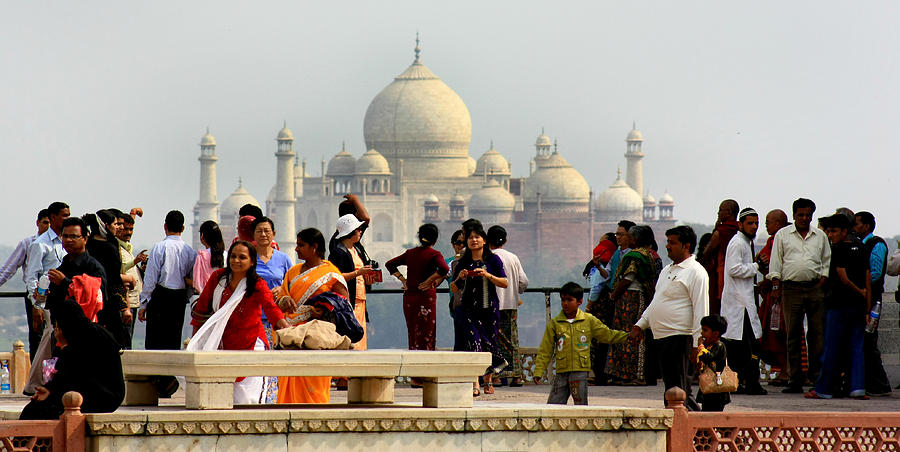 India Photograph - Taj Mahal  #3 by Amanda Stadther