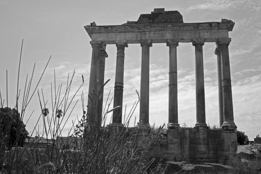 Temple of Saturn #3 Photograph by Ivete Basso Photography