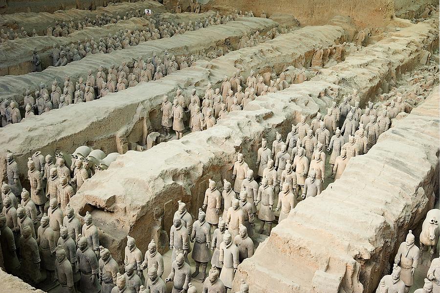 Terracotta Army. 221-206 Bc. China Photograph by Everett - Pixels