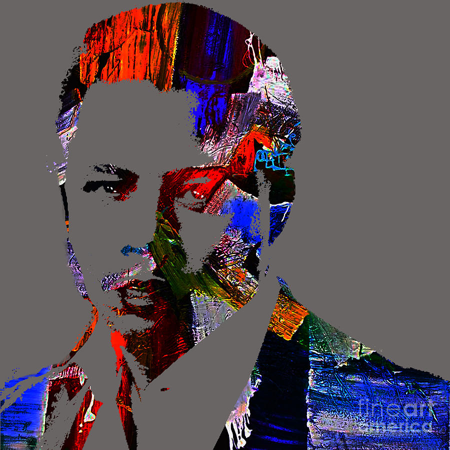 Terrence Howard Collection #3 Mixed Media by Marvin Blaine