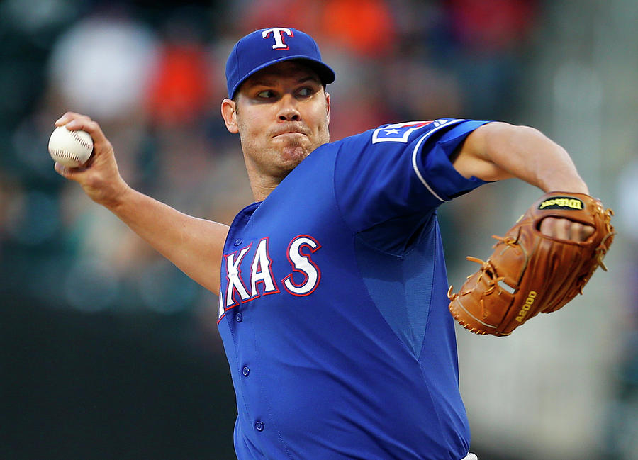 Texas Rangers V New York Mets 3 Photograph by Rich Schultz Texas Rangers V New York Mets 3 Photograph by Rich Schultz