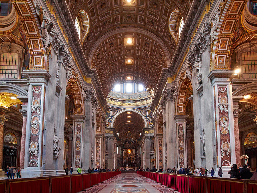 The Basilica of San Pietro #3 Photograph by Jouko Lehto