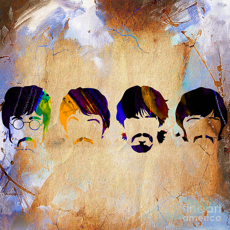 The Beatles Collection #23 Mixed Media by Marvin Blaine
