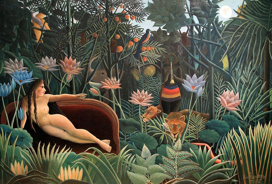 The Dream Painting by Henri Rousseau