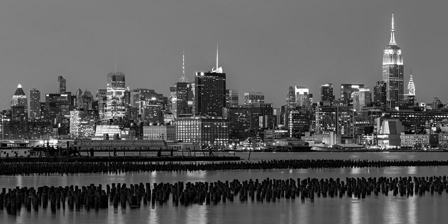 NYC Skyline Panoramic View Photograph by Susan Candelario