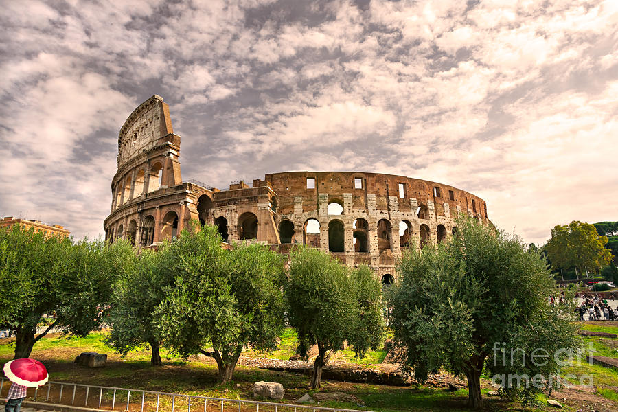 The Majestic Coliseum - Rome #3 Photograph by Luciano Mortula
