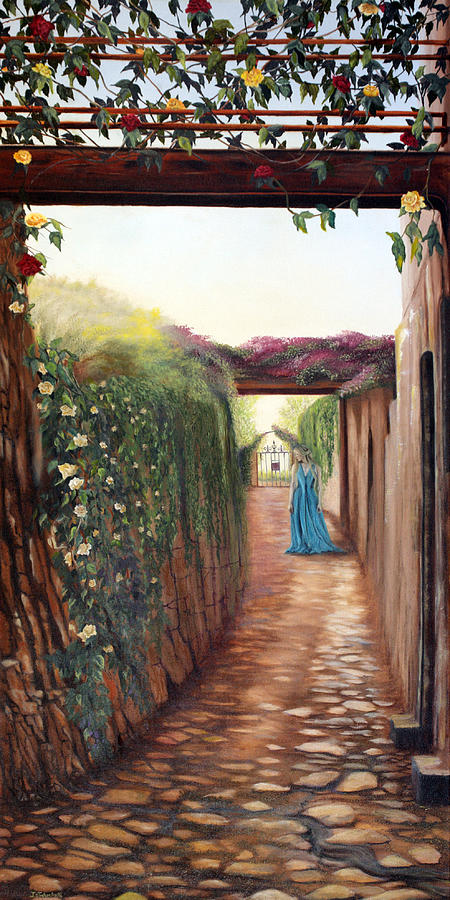 Inspirational Painting - The Narrow Gate by Jeanette Sthamann