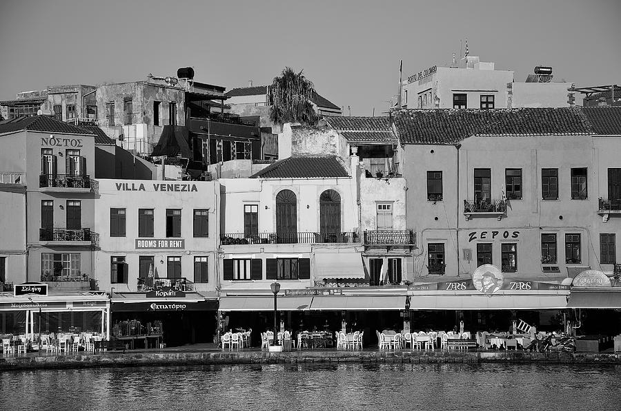 The old port of Chania city #3 Photograph by George Atsametakis
