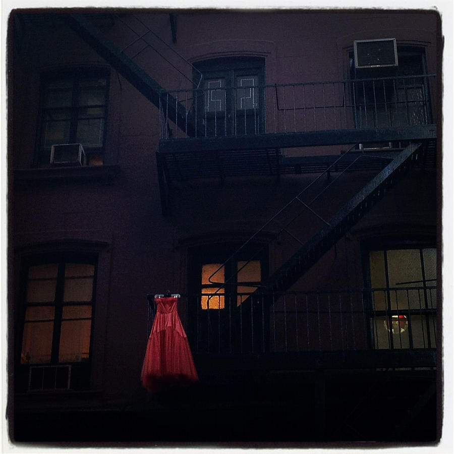 The Red Gown Photograph by Natasha Marco The Red Gown Photograph by Natasha Marco